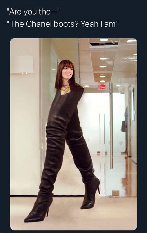 are you wearing the chanel boots meme template|are you wearing the ch.